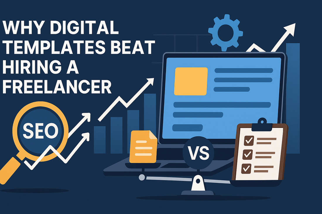 Why Digital Templates Beat Hiring a Freelancer