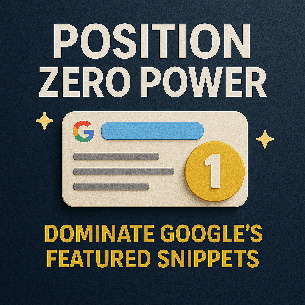Position Zero Power: Dominate Google’s Featured Snippets