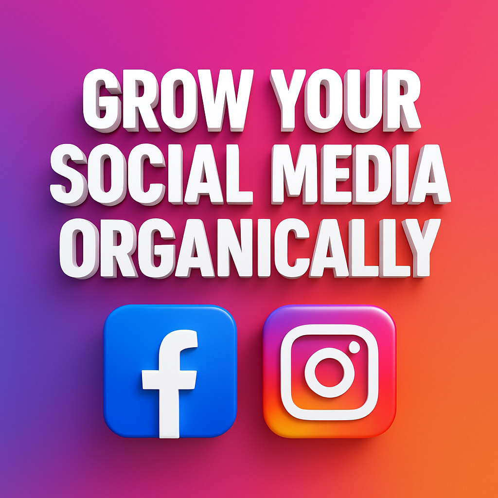 Growth your social media in organic